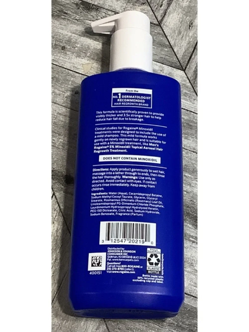 Rogaine Mens 2-In-1 Thickening  Shampoo + Conditioner 8.4 Fl Oz